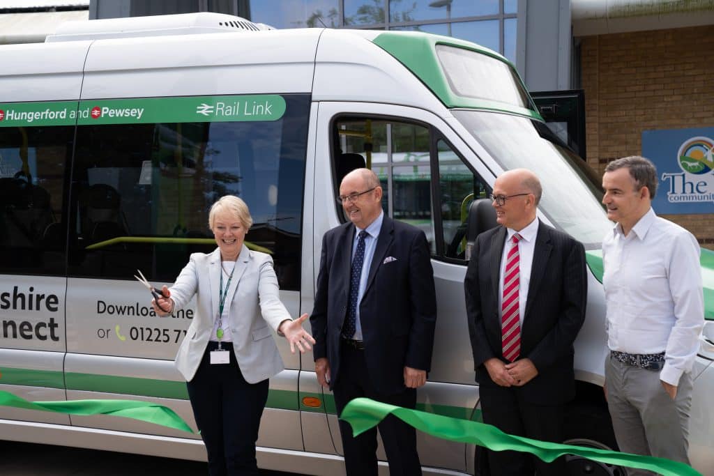 On-demand bus service operated by Go-Ahead connects rural Wiltshire ...