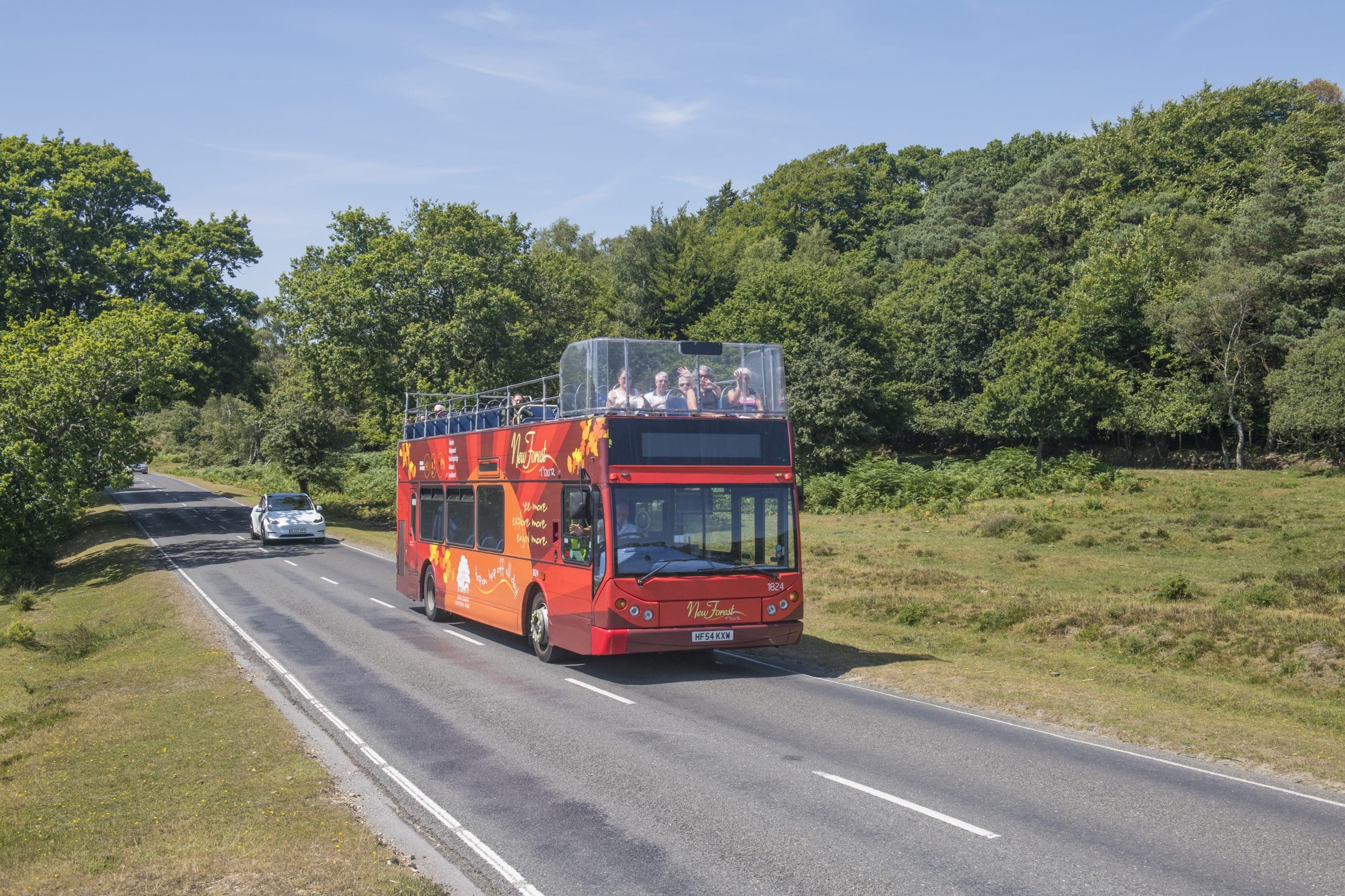 Open top bus