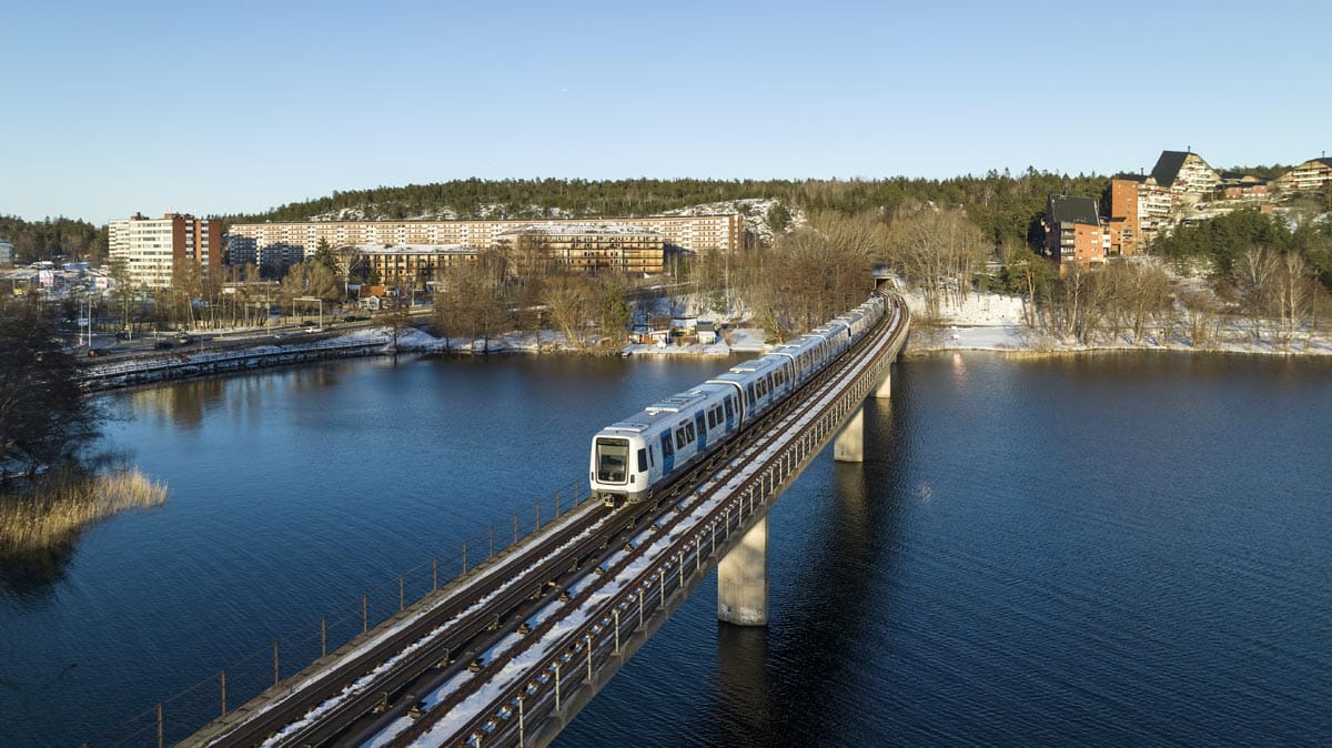 Stockholms Metro network 1 1